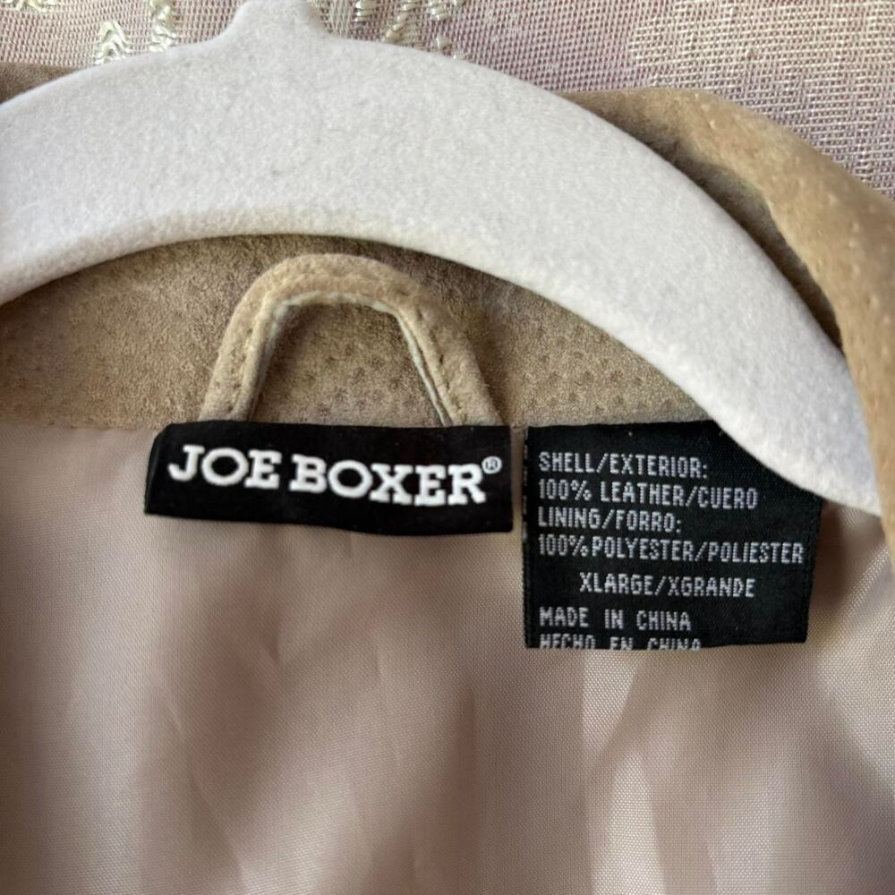 Joe Boxer Women's Suede Jacket - Picture 4 of 4